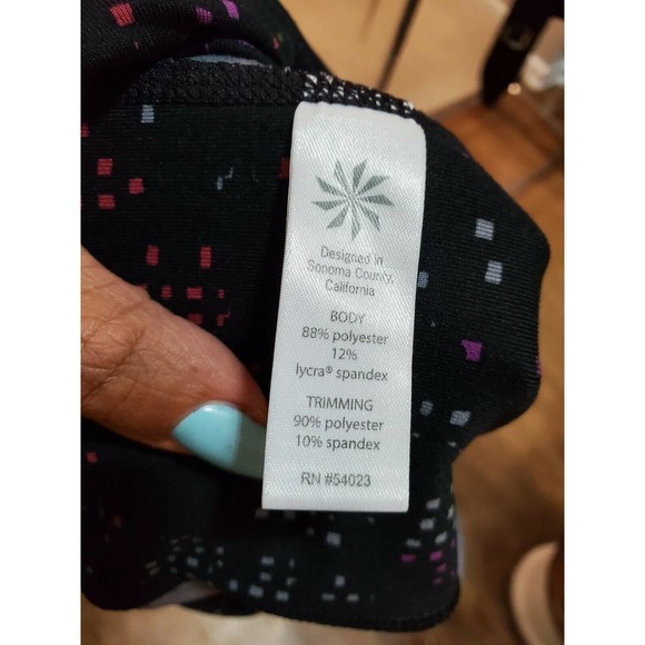 Athleta Women's Black Polyester Pull On Comfort Waist Athleticwear Leggings 2XS - Picture 10 of 11